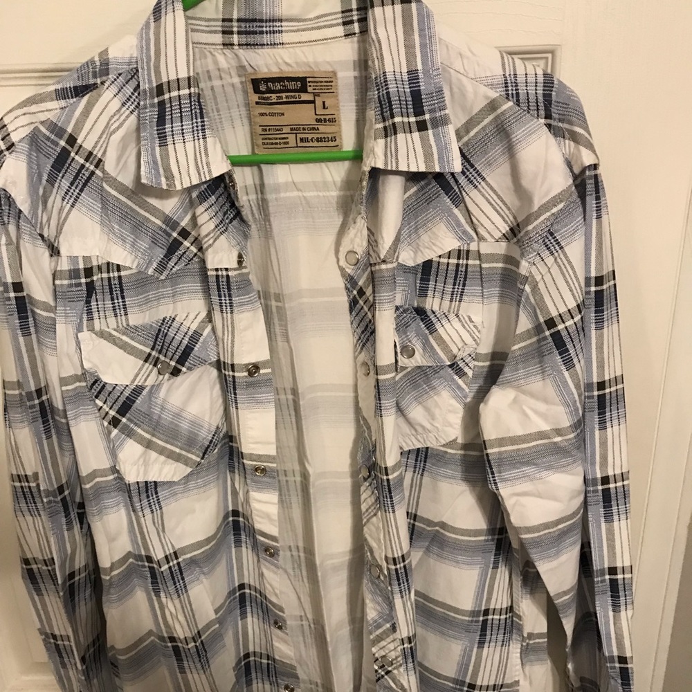 Men’s button up shirt